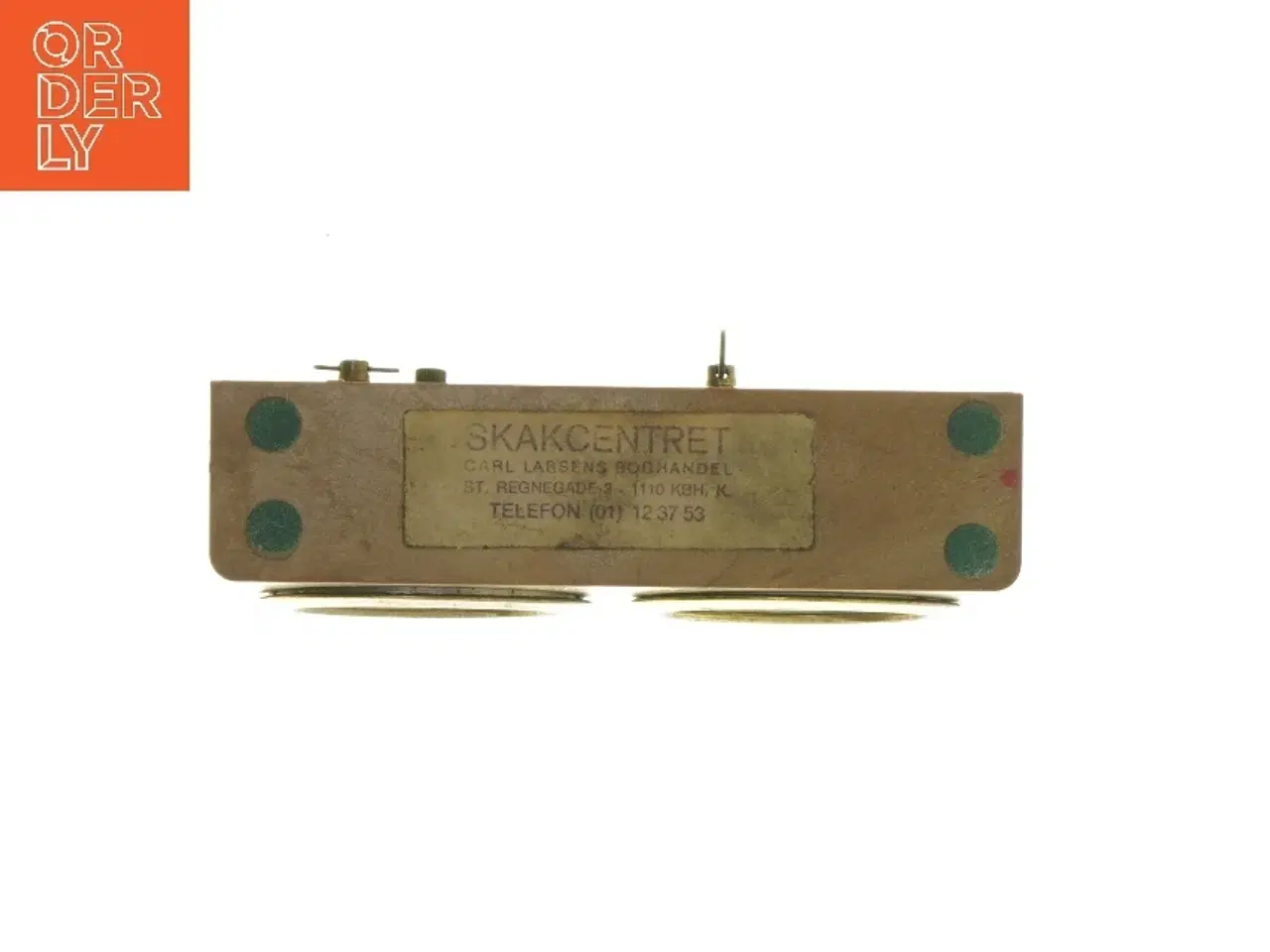 Billede 4 - Skakur med to ure (str. 15x8,5 cm)