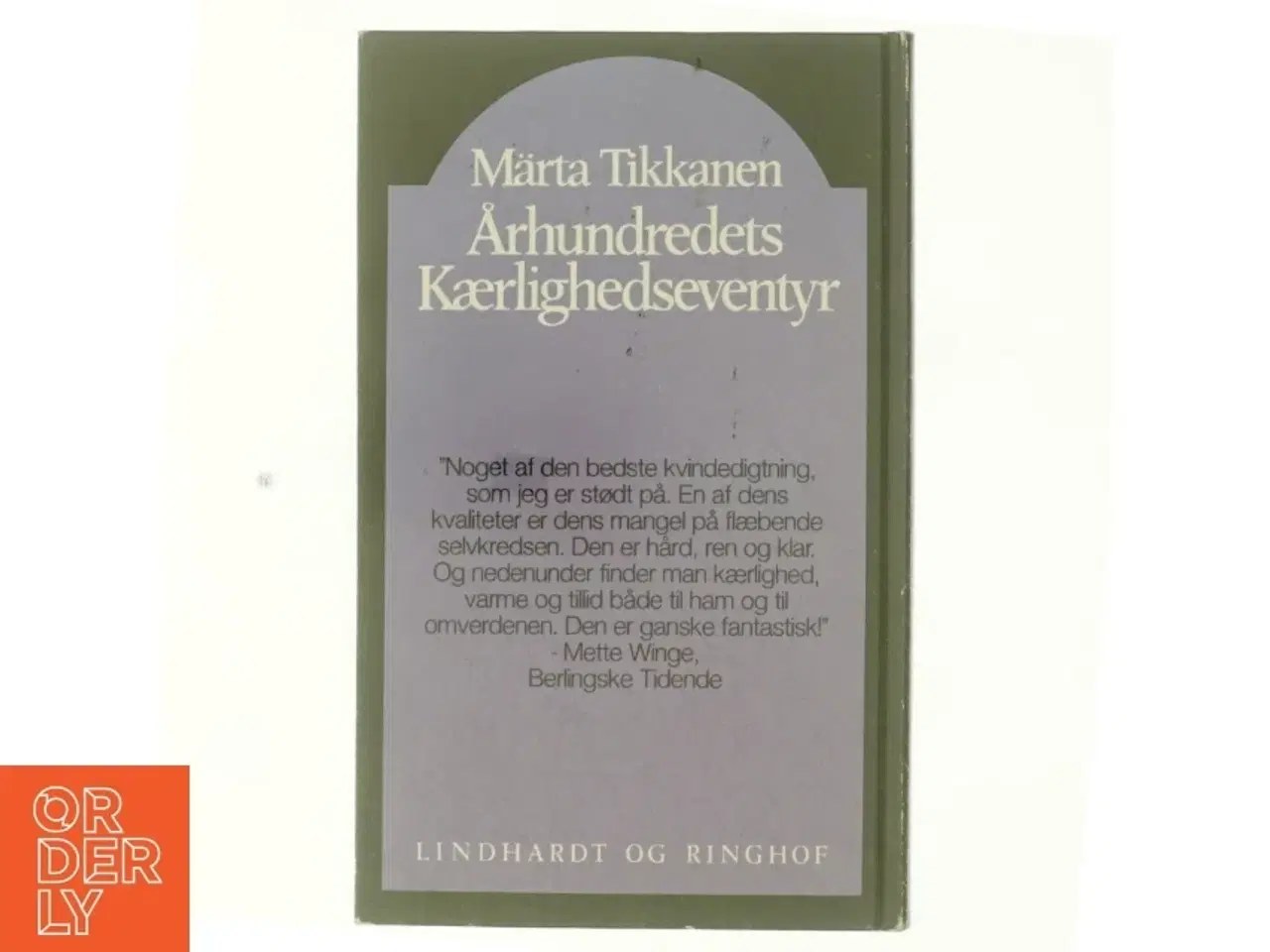 Billede 3 - Århundredets kærlighedseventyr af M&#228;rta Tikkanen