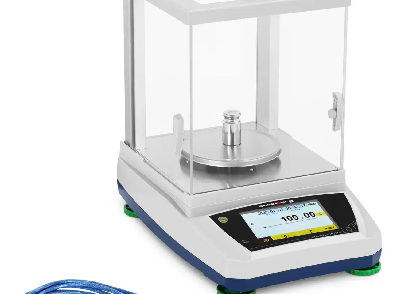 Billede 1 - Præcisionsvægt – 600 g / 0,01 g – LCD-touchscreen