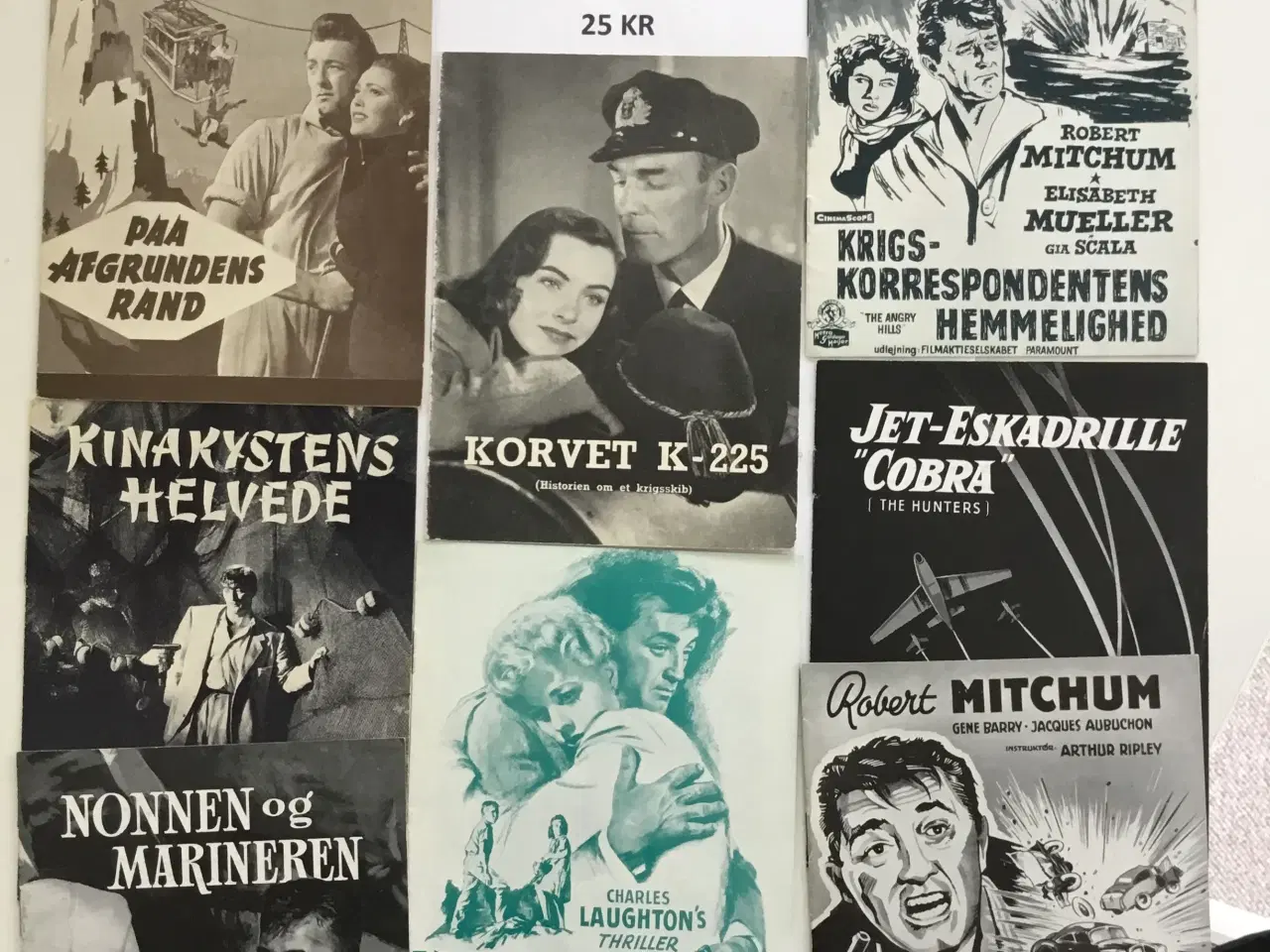 Billede 10 - FILMPROGRAMMER 10 LOT A. 8 STK