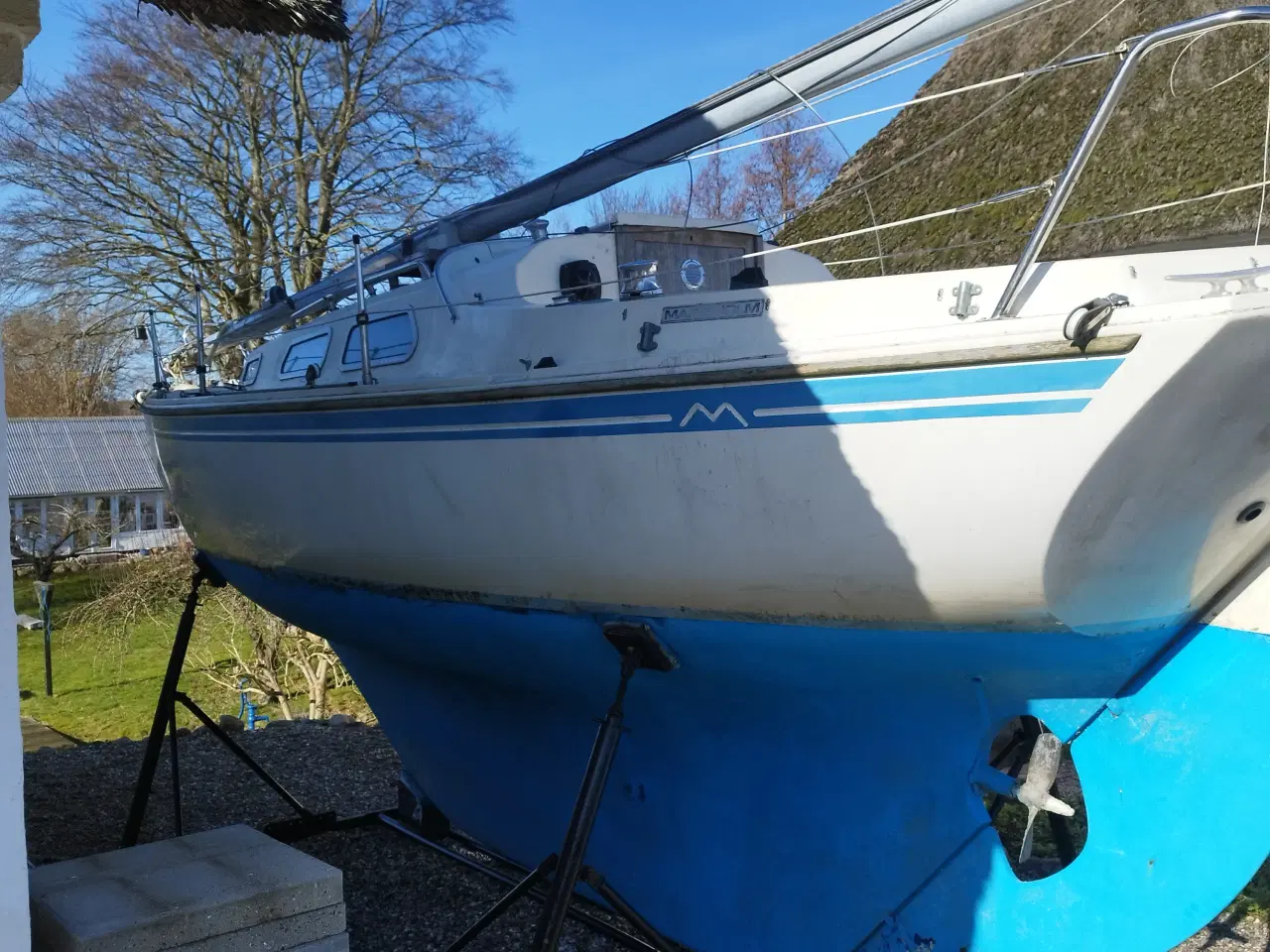 Billede 1 - Marieholm sejlbåd med renoveret motor  