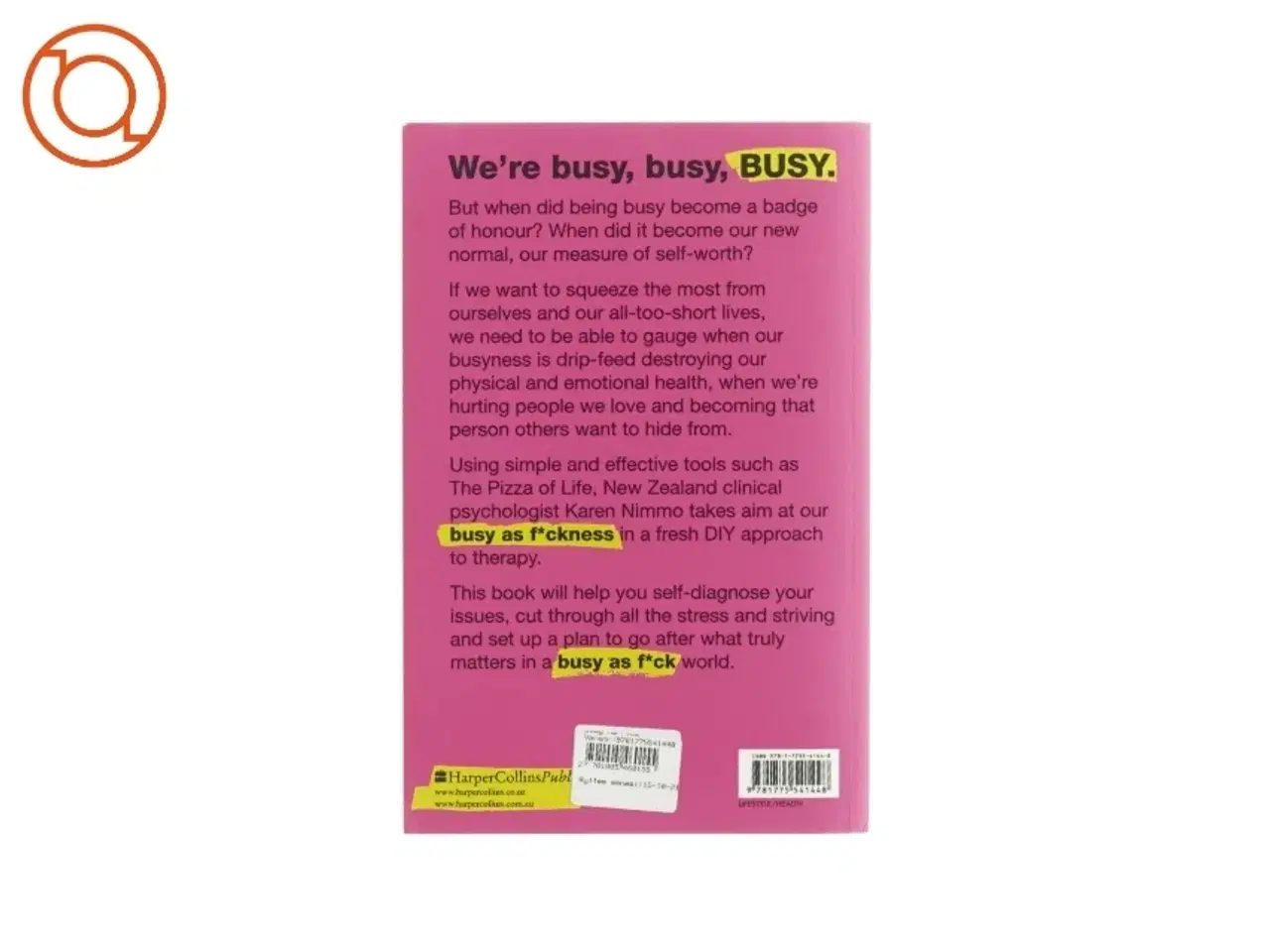 Billede 2 - Busy as F*ck af Karen Nimmo (Bog)