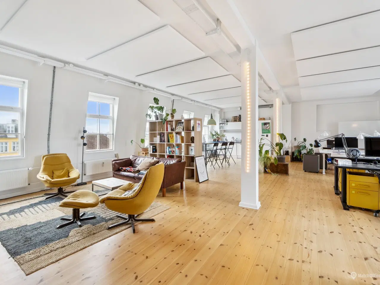 Billede 1 - Flot kontor i kreativt miljø på indre Nørrebro