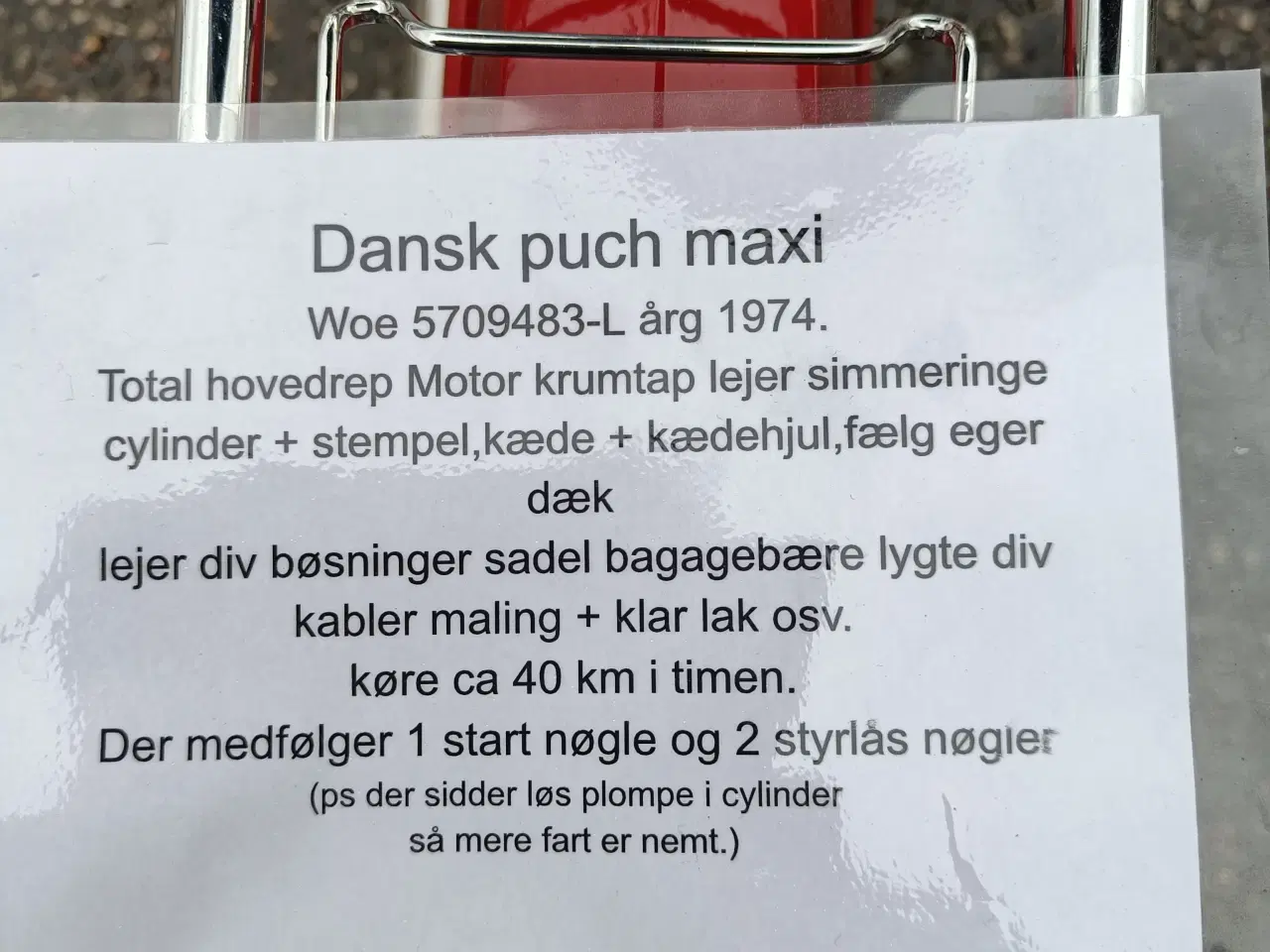 Billede 10 - Fin Puch Maxi Knallert