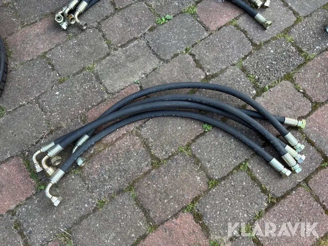 Billede 3 - Hydraulik slanger 5 stk