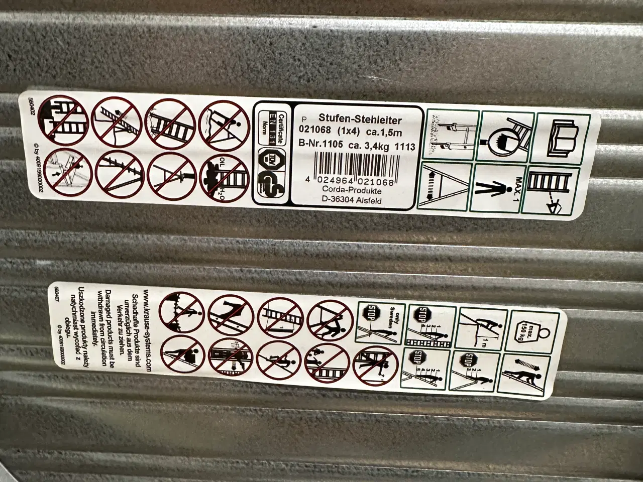 Billede 2 - Trappestige med fire trin