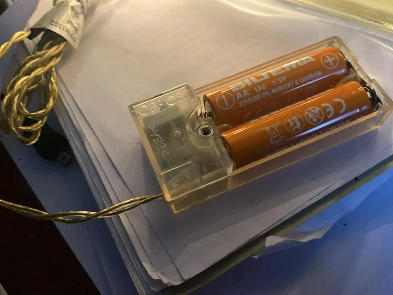 Billede 6 - Glassten med lyskæde