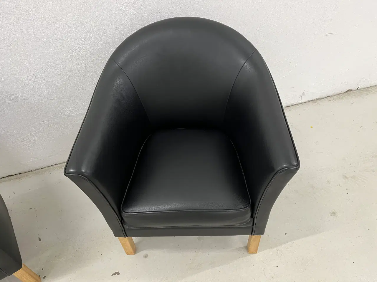 Billede 5 - Mogens Hansen MH80 Dronningestole sort semianilin.