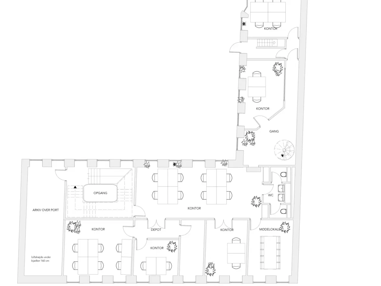 Billede 11 - Nyistandsat kontorlejemål i to plan. tæt på Christianshavns Torv og alt dets leben.