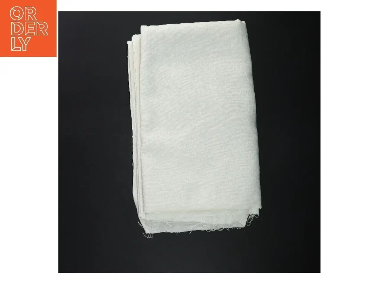 Billede 1 - Gammel Off-white dug, Damask (str. 114x118 cm) fra Damask