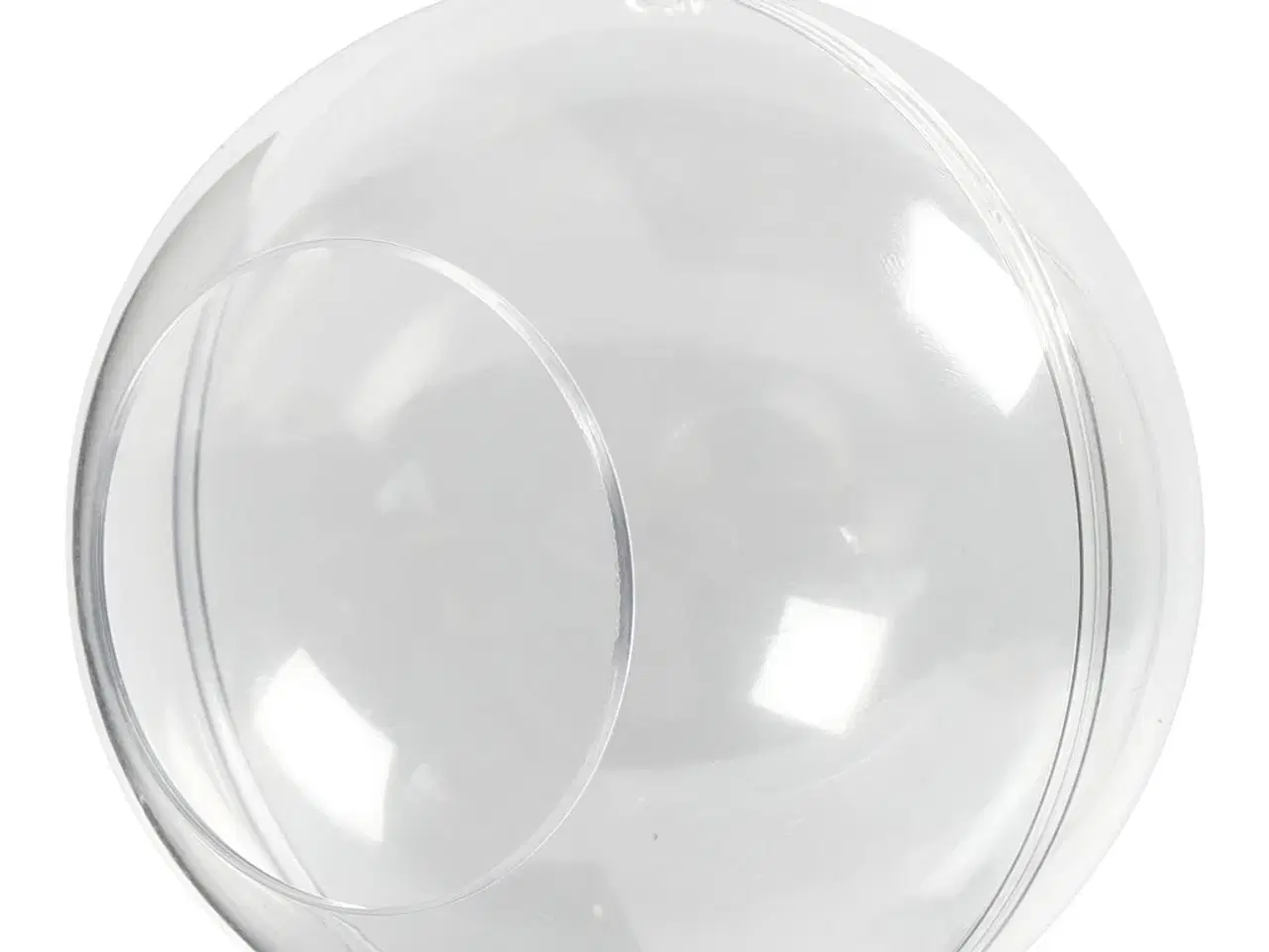 Billede 1 - Dekorationskugle 8 cm - 5 stk. til kreative projekter