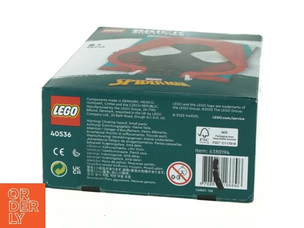 Billede 4 - Spiderman brick sketches model 40536 fra Lego (str. 19 x 14 cm)