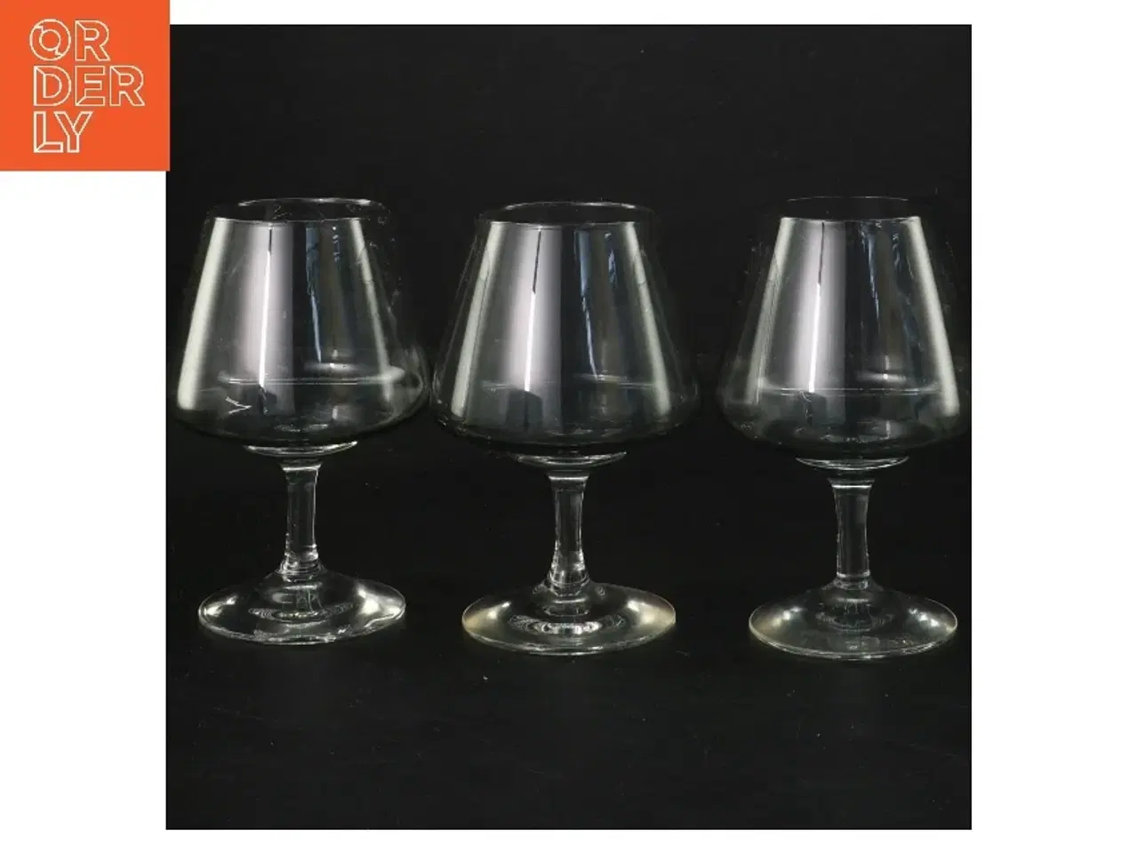 Billede 1 - Holmegaard Atlantic cognacglas (3 stk, str. 12 cm)