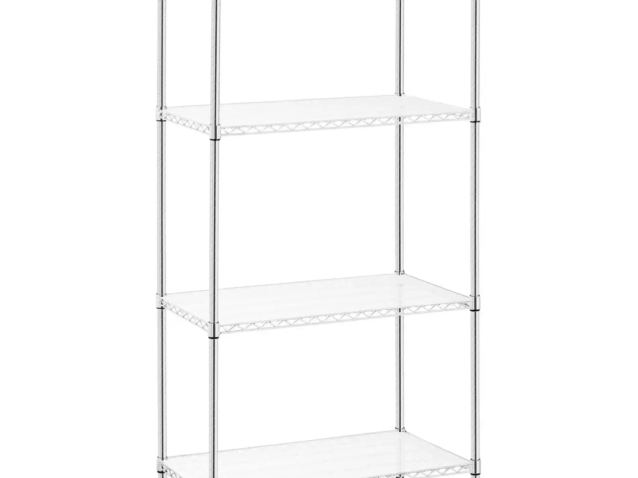 Billede 1 - Heavy-Duty Metalreol (90x45cm) – 250kg pr. Hylde