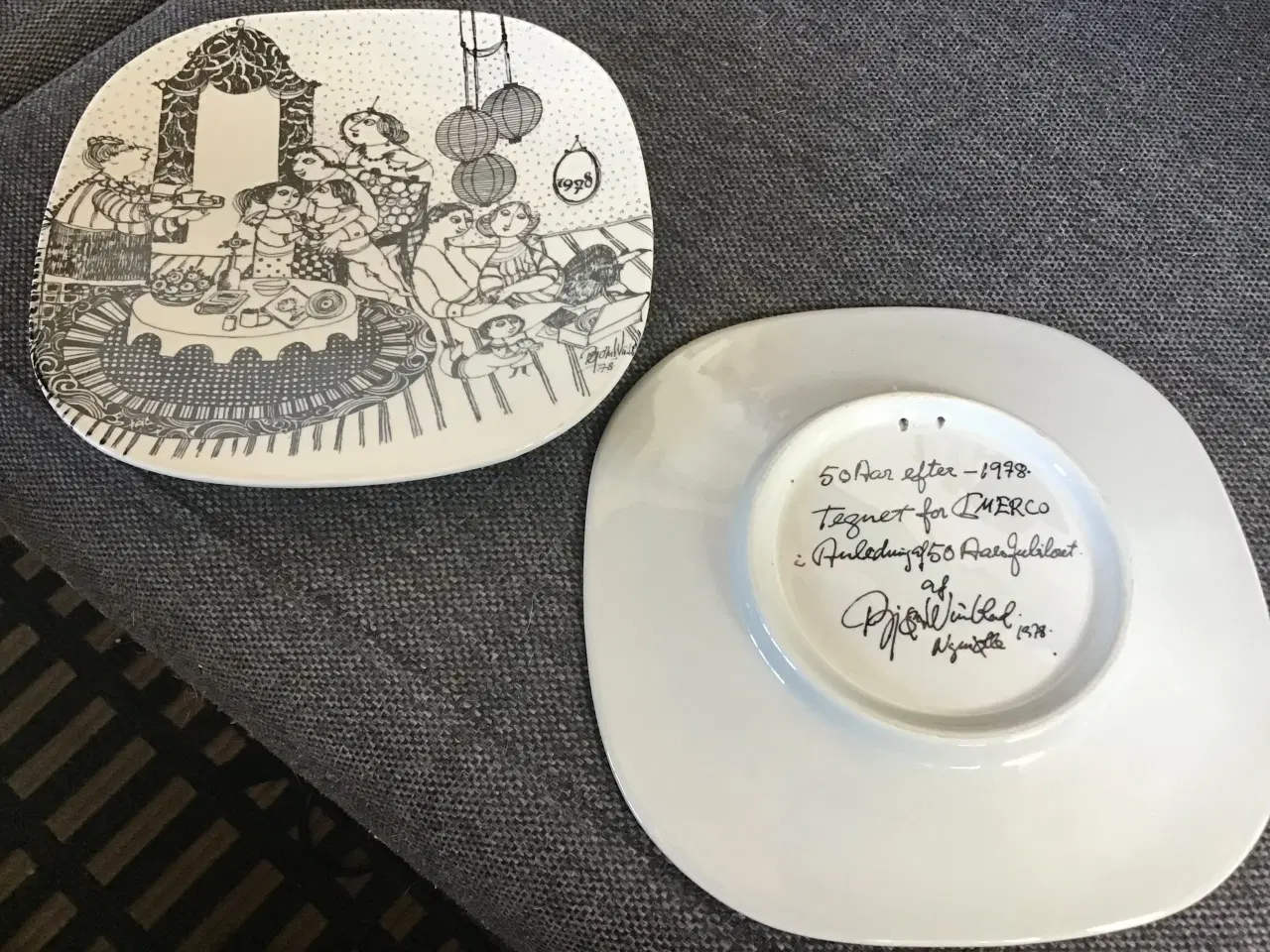 Billede 4 - Bjørn Wiinblad jubilæumsplatter