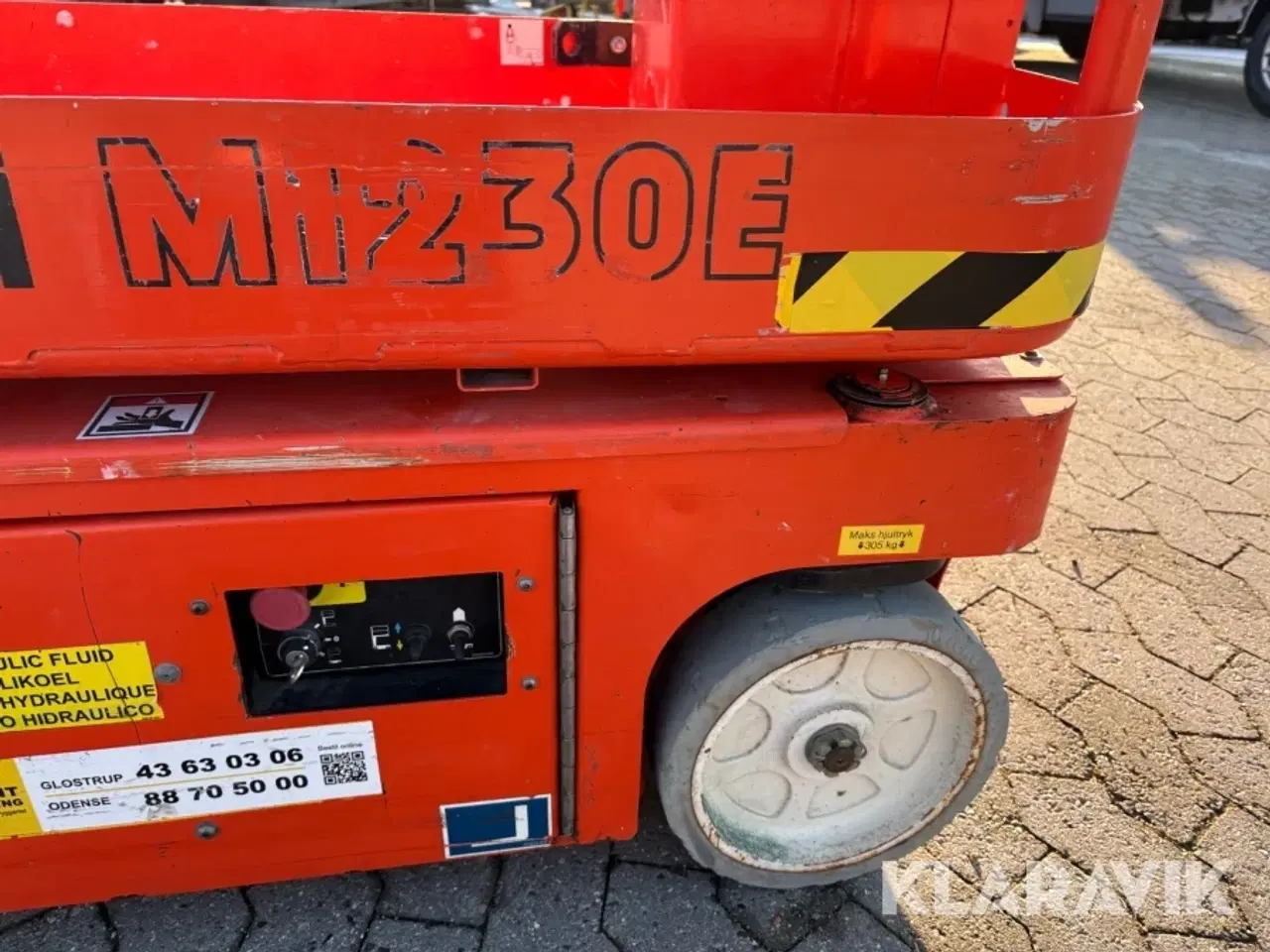 Billede 7 - Søjlelift Snorkel M1230E