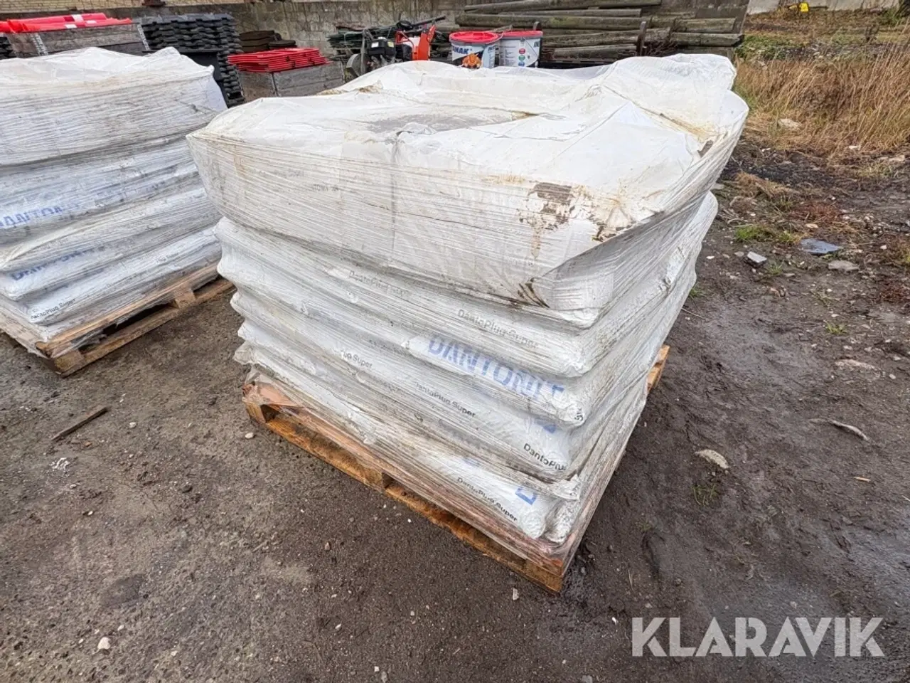 Billede 1 - Bentonitpiller Dantonit Dantoplug super 45 sække.