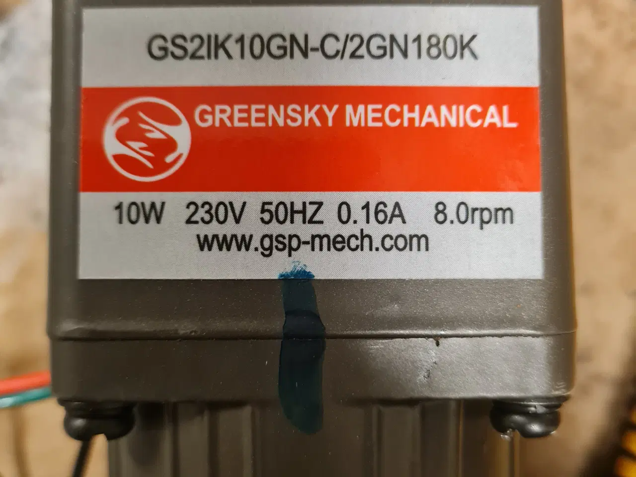 Billede 4 - Gearmotor Primus, inklusiv kondensator. 