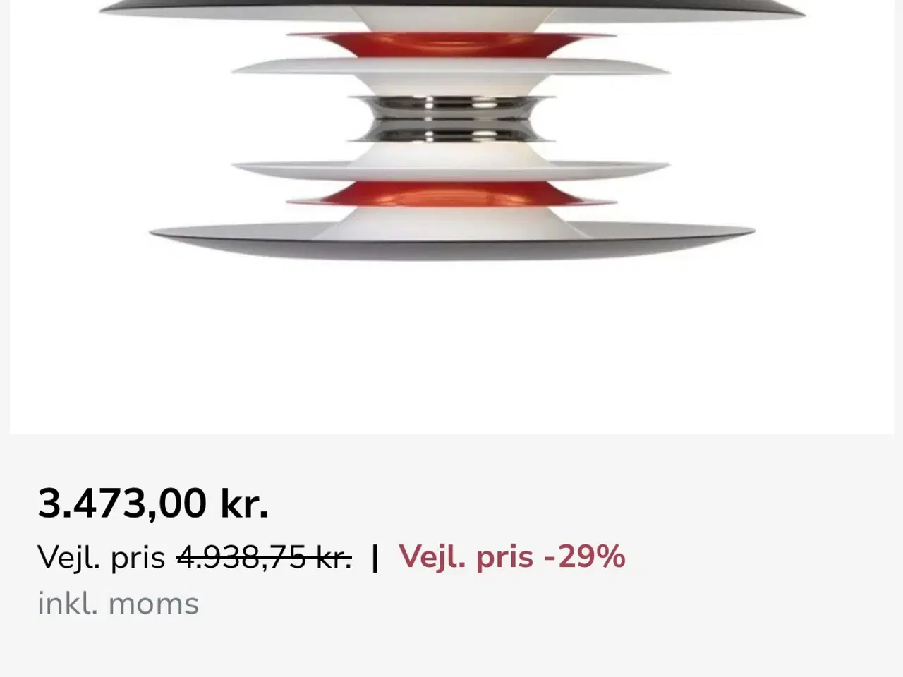 Billede 1 - Belid Diablo pendel Ø50 – designlampe