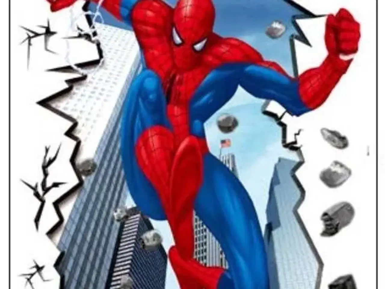 Billede 6 - Spiderman wallstickers wallsticker med Spiderman 