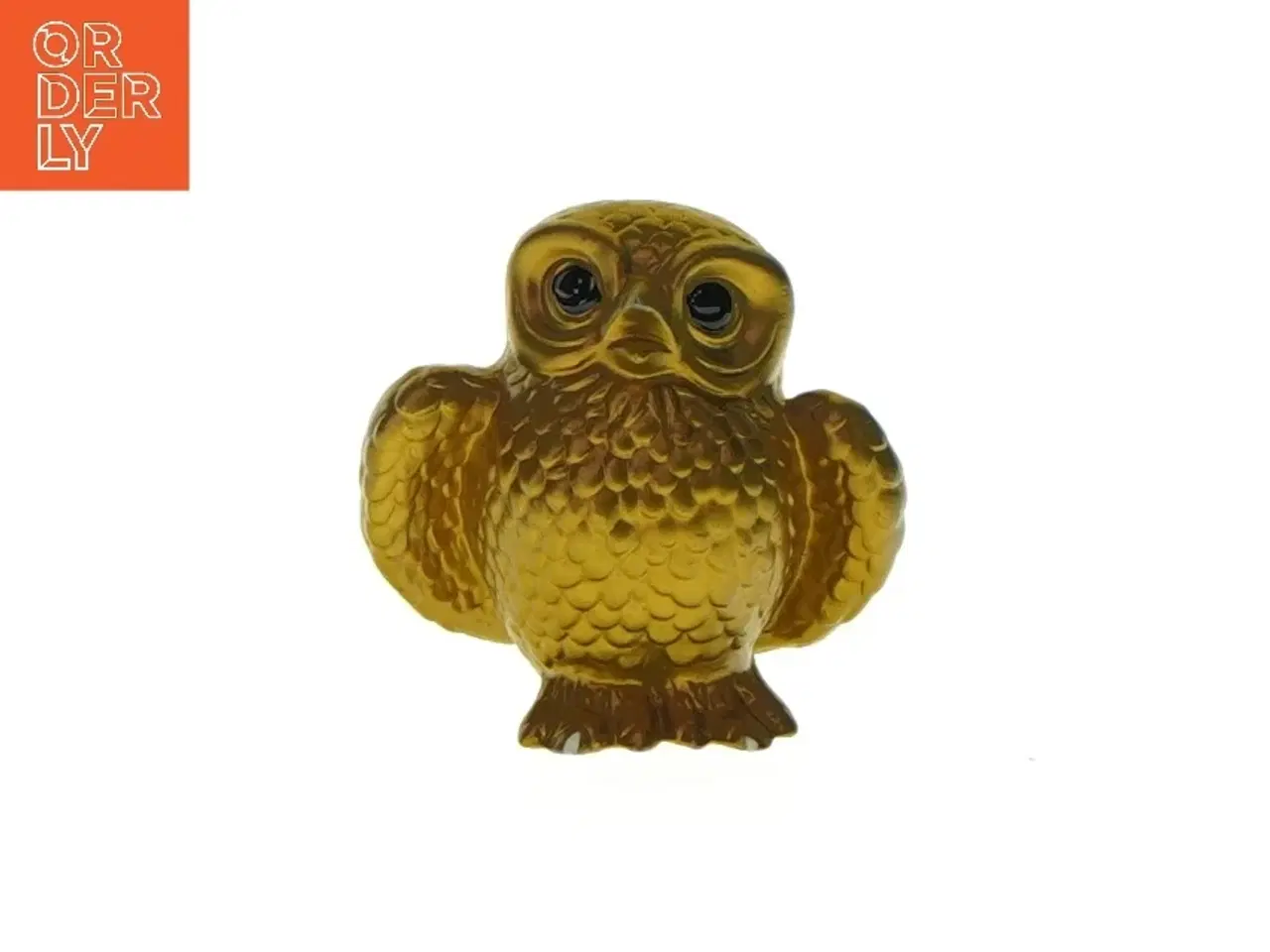 Billede 1 - Dekorativ uglefigur  (str. LBH:6x8x8cm)