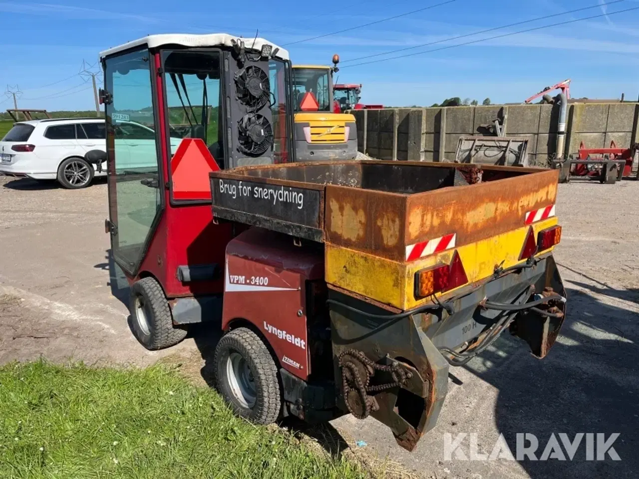 Billede 4 - Redskabsbærer Timan VPM-3400 med saltudlægger