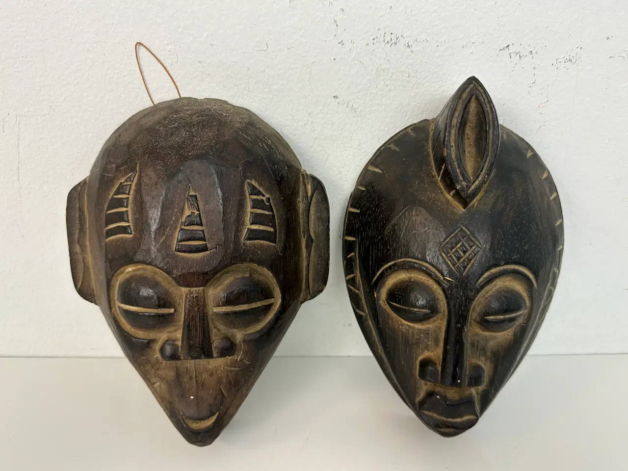 Billede 8 - 2 stk. afrikanske masker
