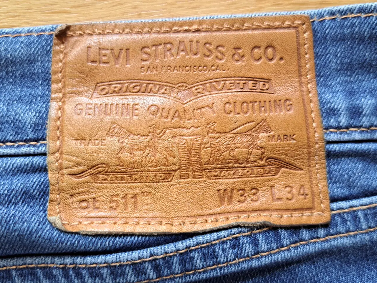 Billede 6 - Levis Jeans Lot 511 w33