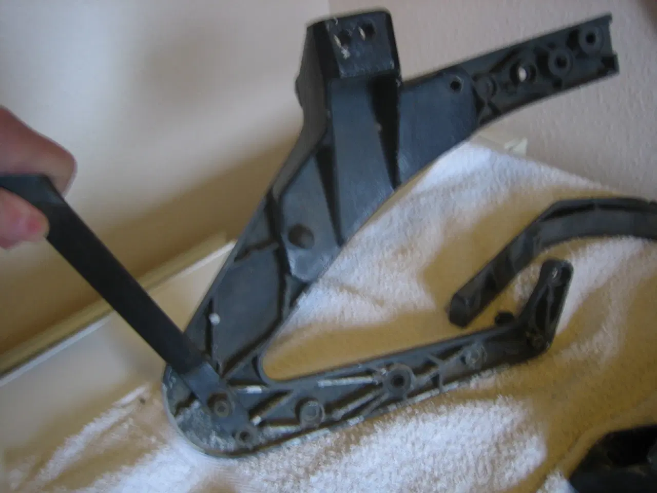 Billede 2 - Moto guzzi SP3 Cali 3 mm taskeholder Givi