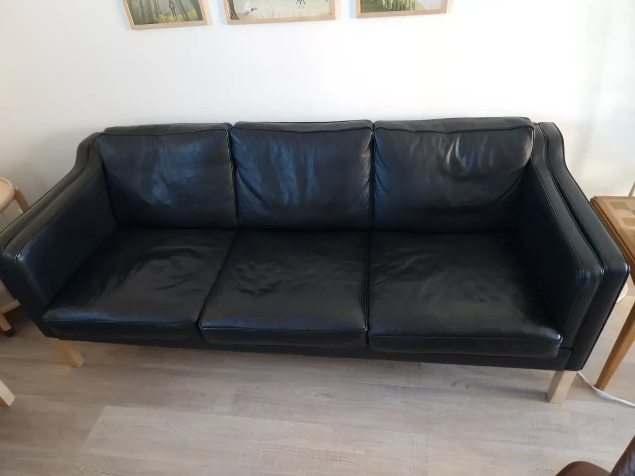 Billede 1 - Lædersofa, 3 +2