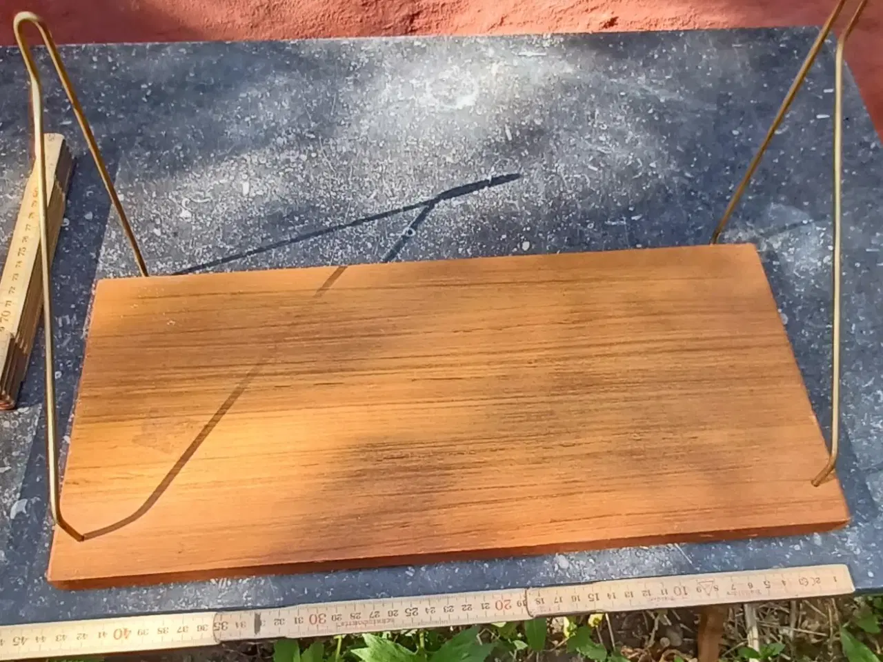 Billede 2 - Hylde, retro, teak.