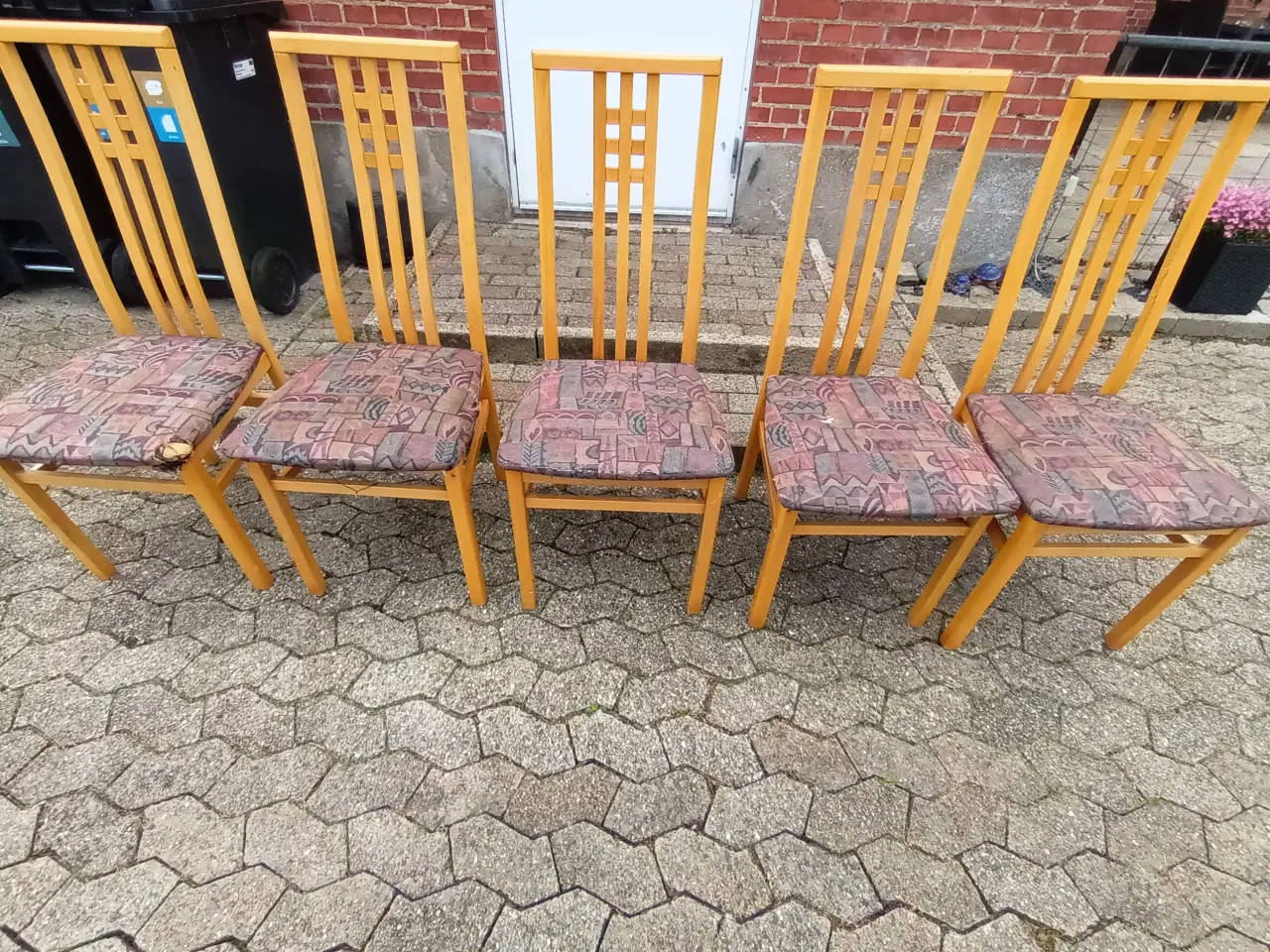 Billede 1 - Spisebordstole 