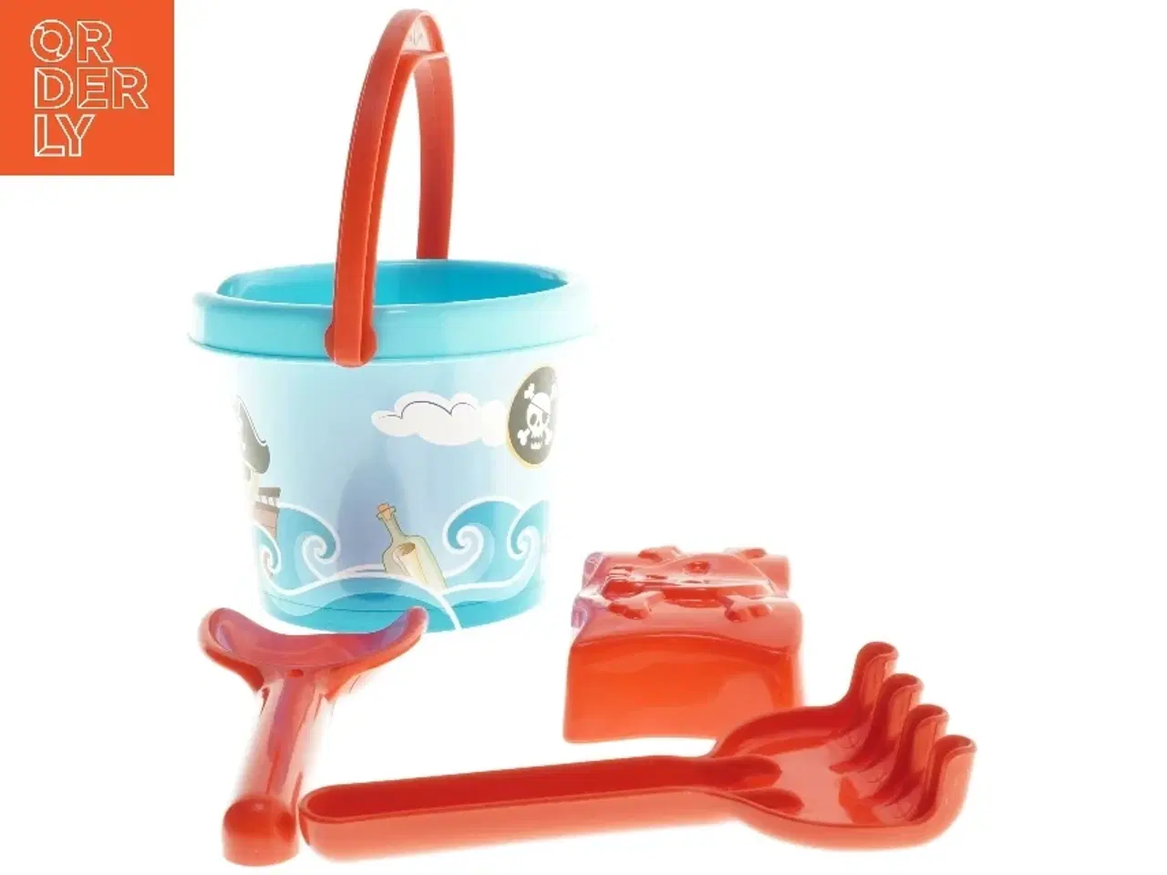 Billede 2 - Strandspand med legetøj (str. 11 cm)