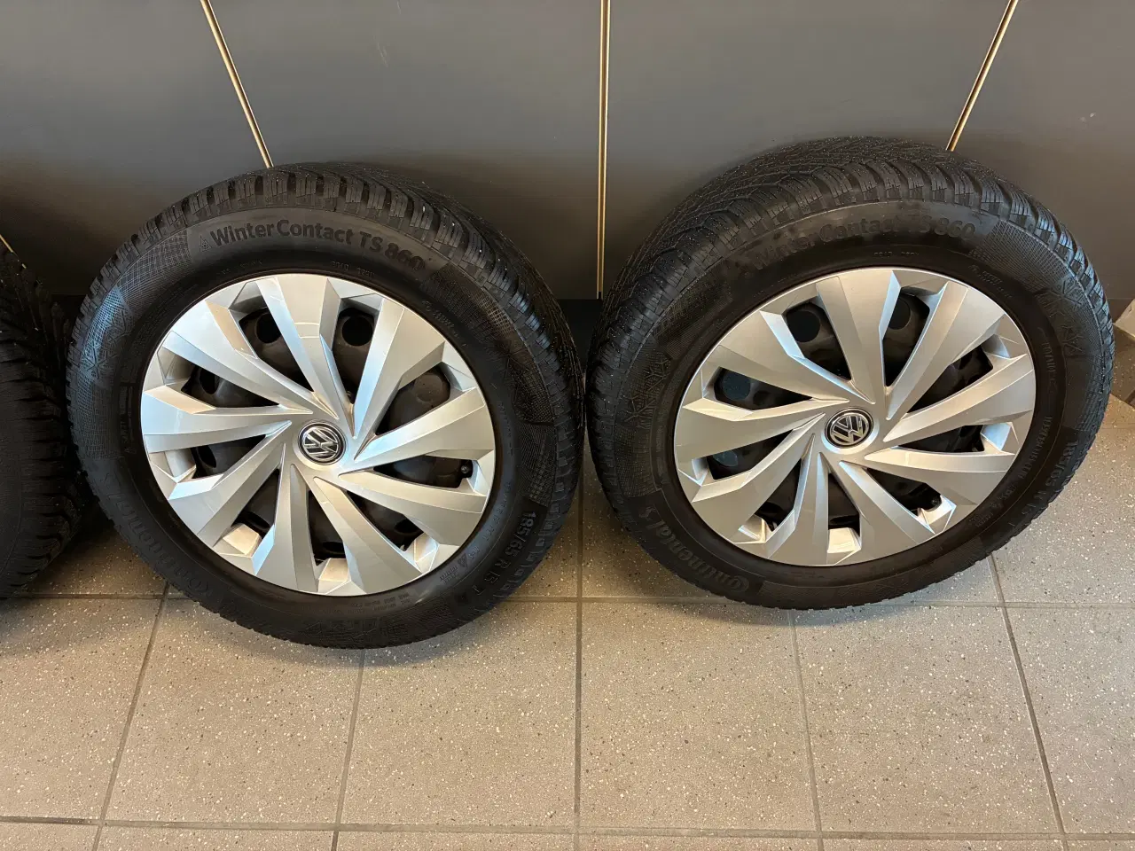 Billede 3 - 15” vinterhjul til VW Polo VI, originale