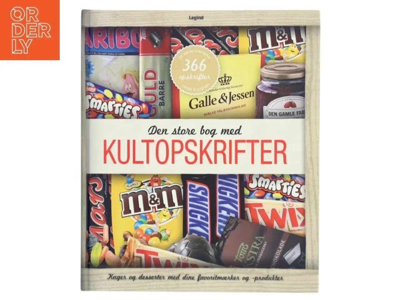 Billede 1 - Den store bog med kultopskrifter : kager og desserter med dine favoritmærker og -produkter (Bog)