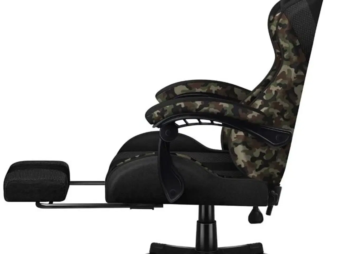 Billede 5 - Gamerstol Huzaro Force 4.7 Camo Mesh – ergonomisk stol med fodstøtte