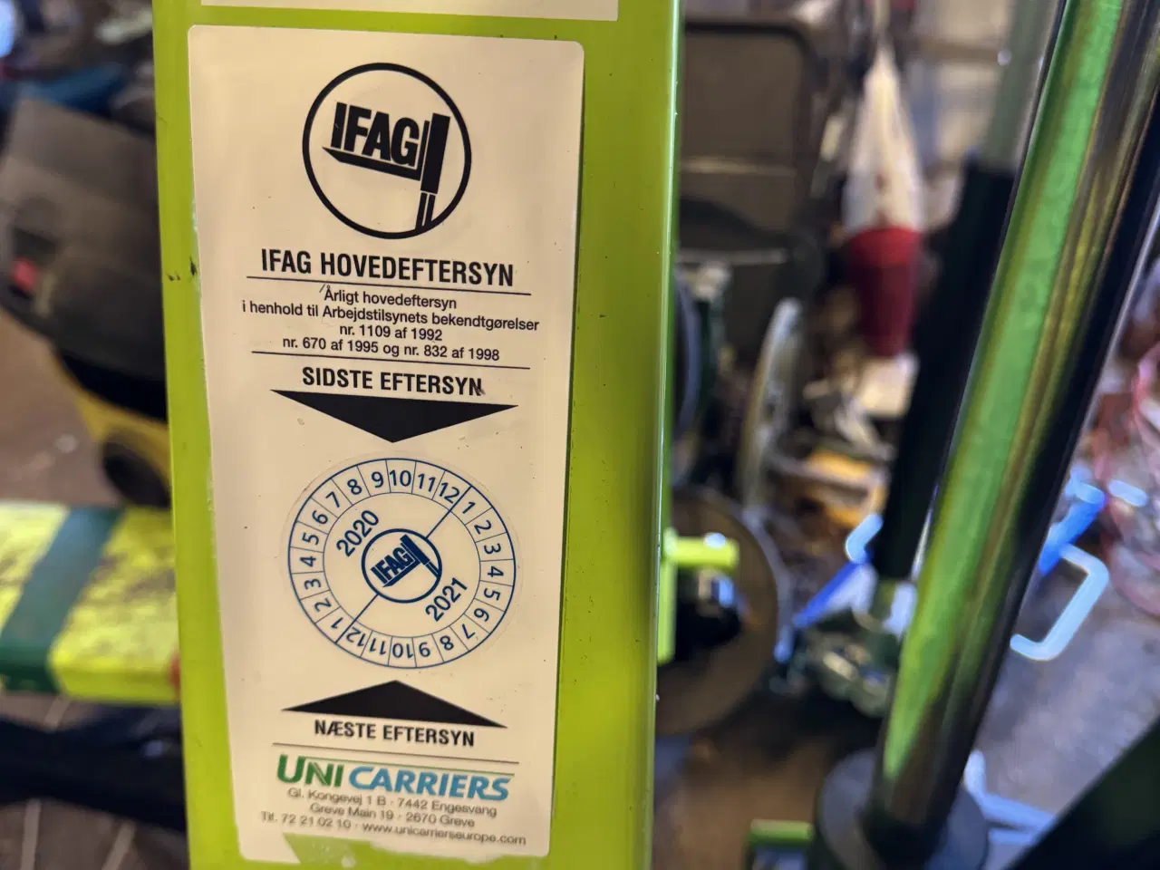 Billede 3 - -2 stk. El Højde palleløfter, sakseløfter-