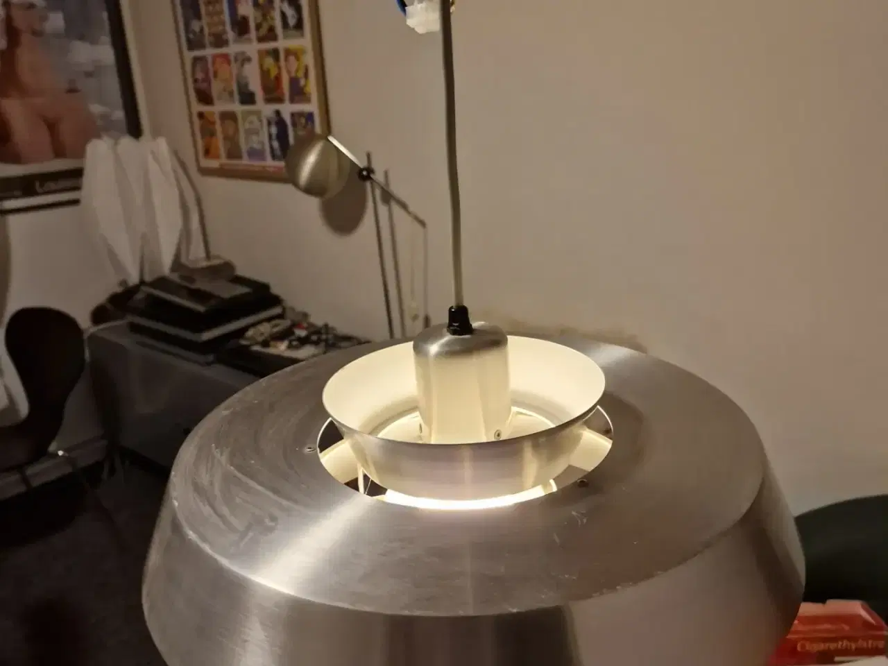 Billede 2 - Loftslampe i letmetal 