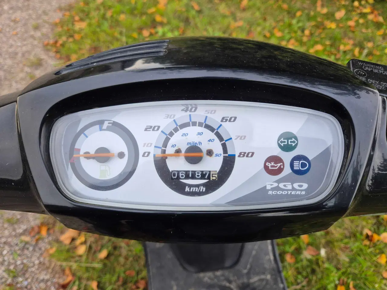 Billede 5 - Pgo hot 50 2 takter 30 knallert fra før nr. pladel