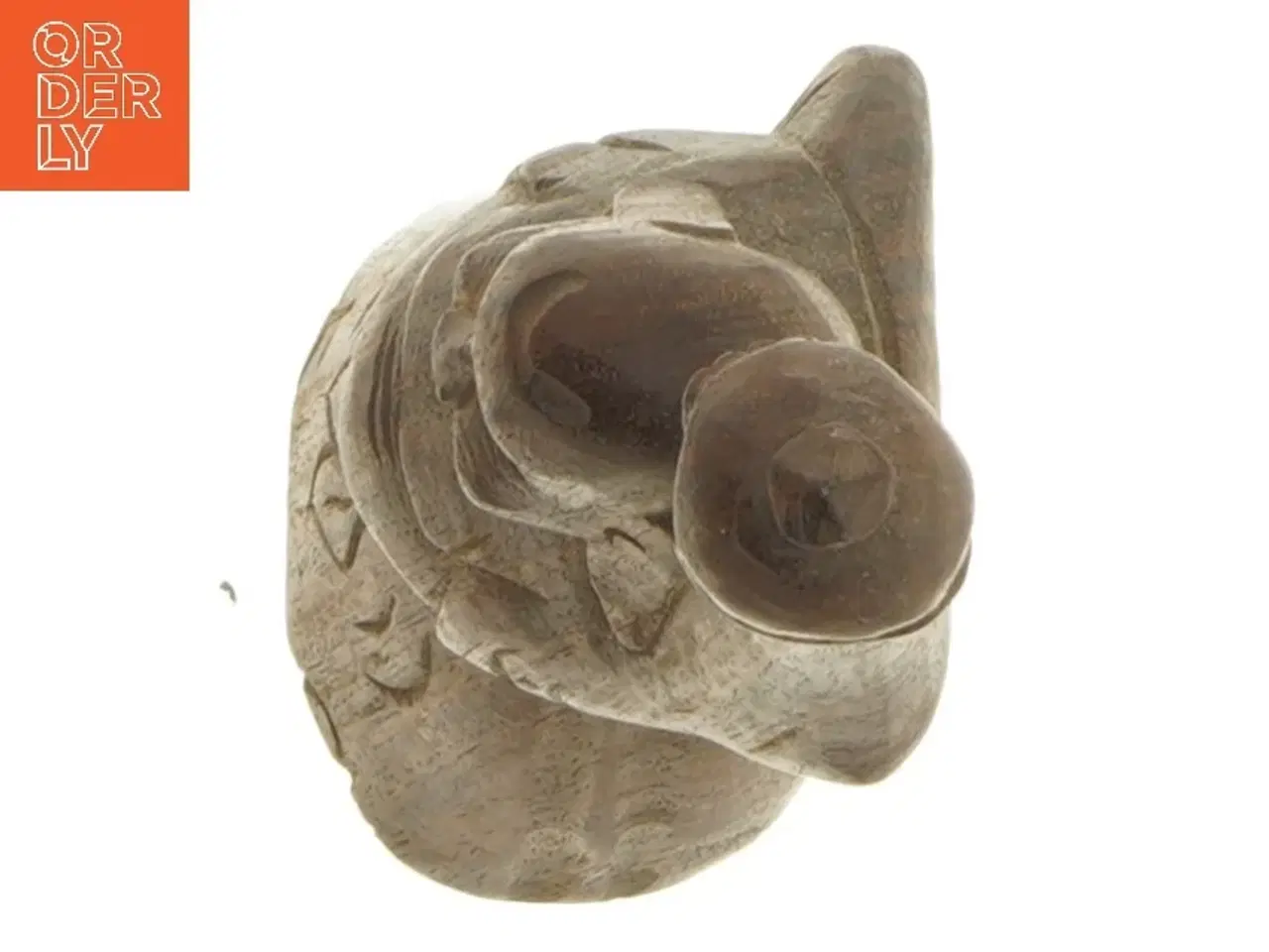 Billede 6 - Træskulptur med scepter (str. 20 cm)