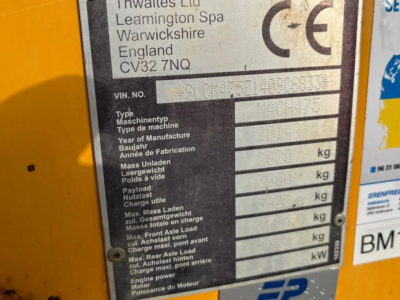 Billede 8 - Thwaites 3 T Med højtip og sving