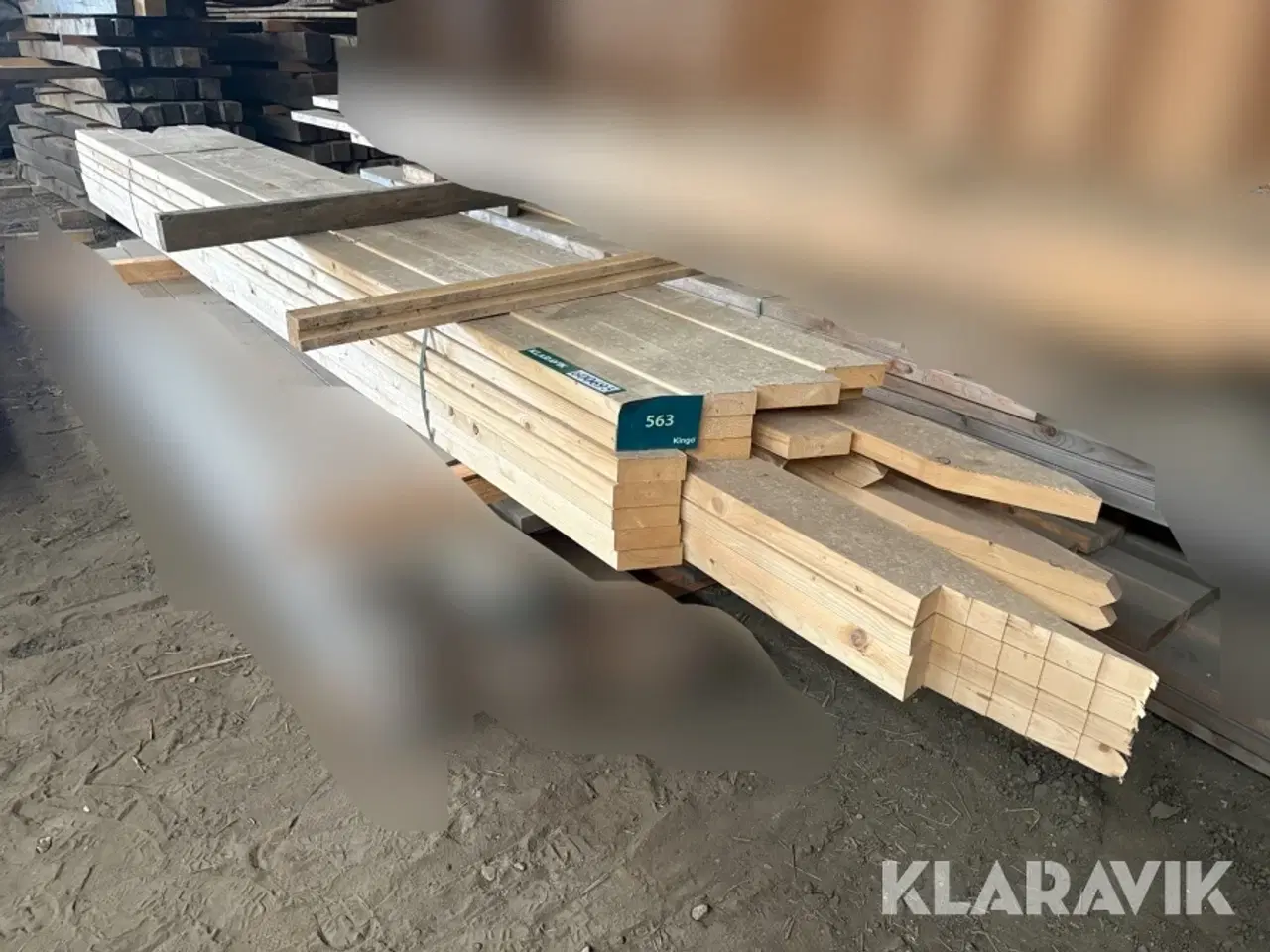 Billede 1 - Spærtræ cirka 100 meter (frasorteret C24)