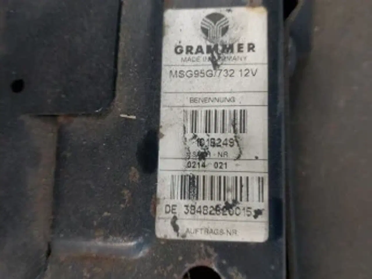 Billede 2 - Massey Ferguson 7278 Sæde