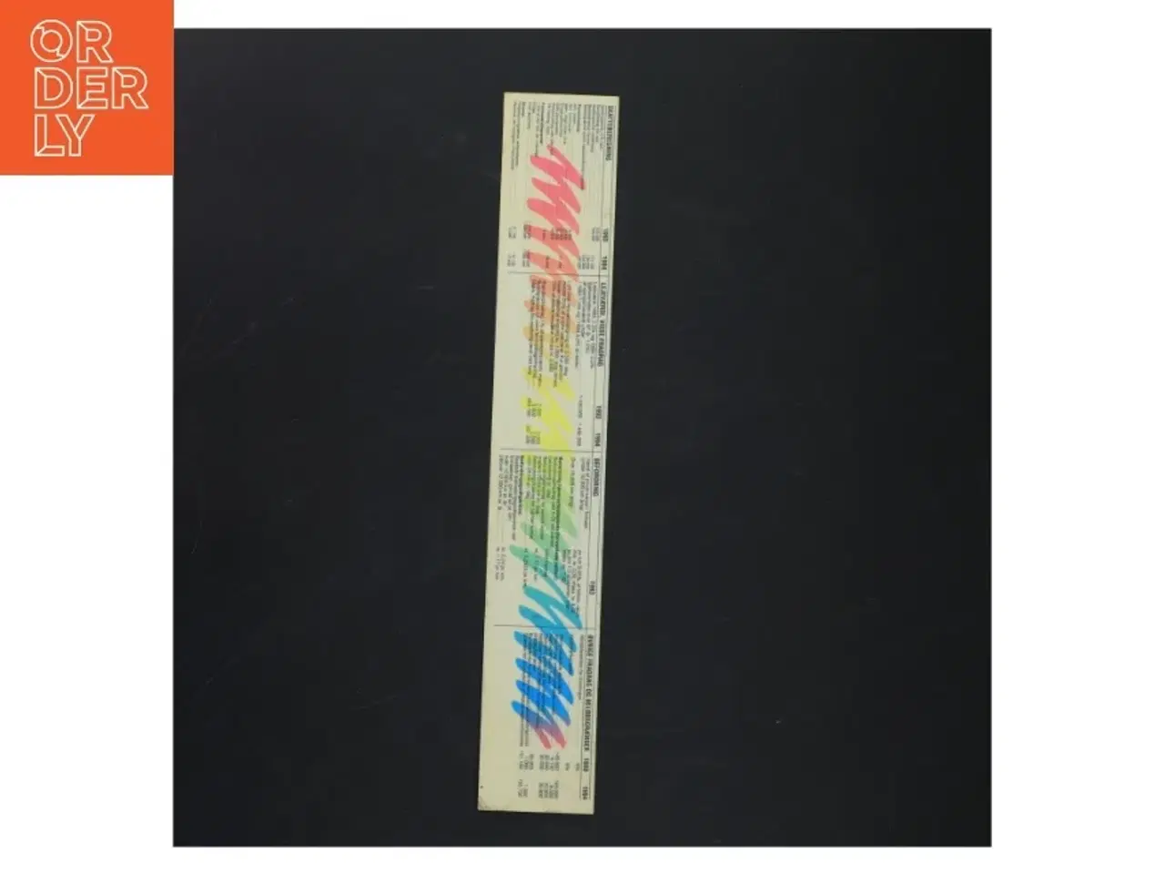 Billede 3 - Plastik lineal (str. 30 cm)