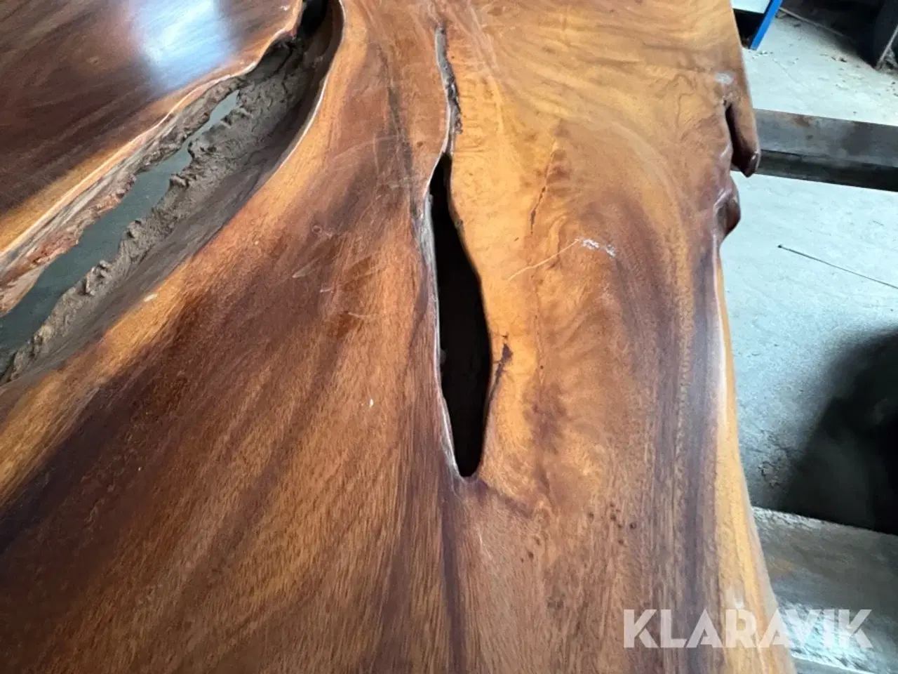 Billede 11 - Plankebordplade akacie lakeret 1 hel planke