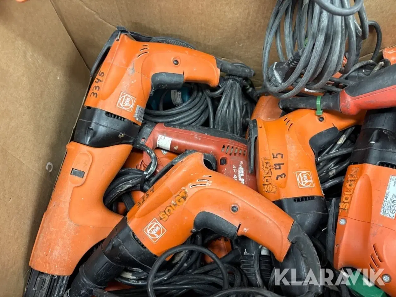 Billede 6 - Håndværktøj Hilti Fein Makita blandet lot 22 styk