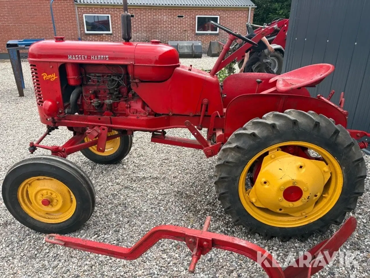 Billede 8 - Veterantraktor Massey-Harris Pony