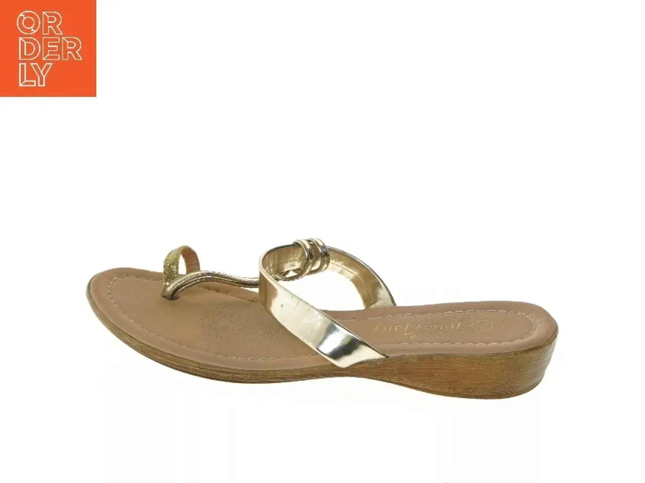 Billede 1 - Sandaler i guld, str. 39 fra Jenny Fairy (str. 39 )