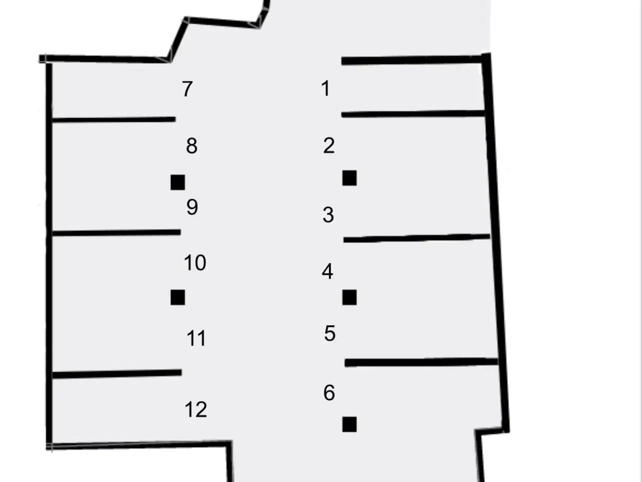 Billede 2 - Parkingsplads i aflåst P-kælder med fjernbetjening og mulighed for ladning af elbil