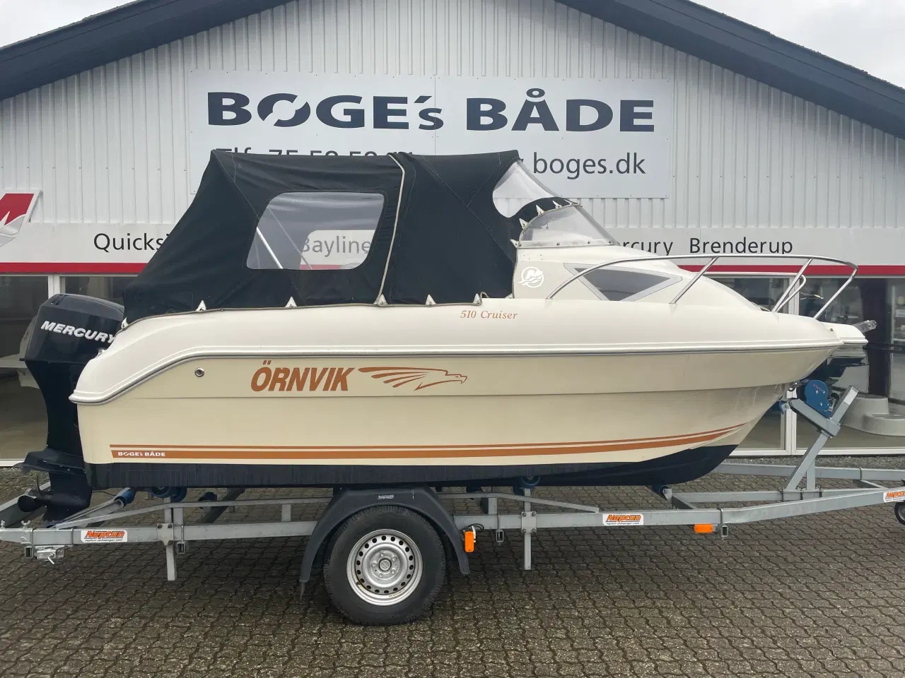 Billede 1 - 510 Cruiser med F60 Mercury-EFI og 1350 kg Neptun fra 10.09.2021 - Anvisningssalg